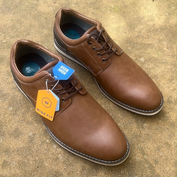 NUNN BUSH Hyde II Plain Toe Derby Brown Oxford Men´s...